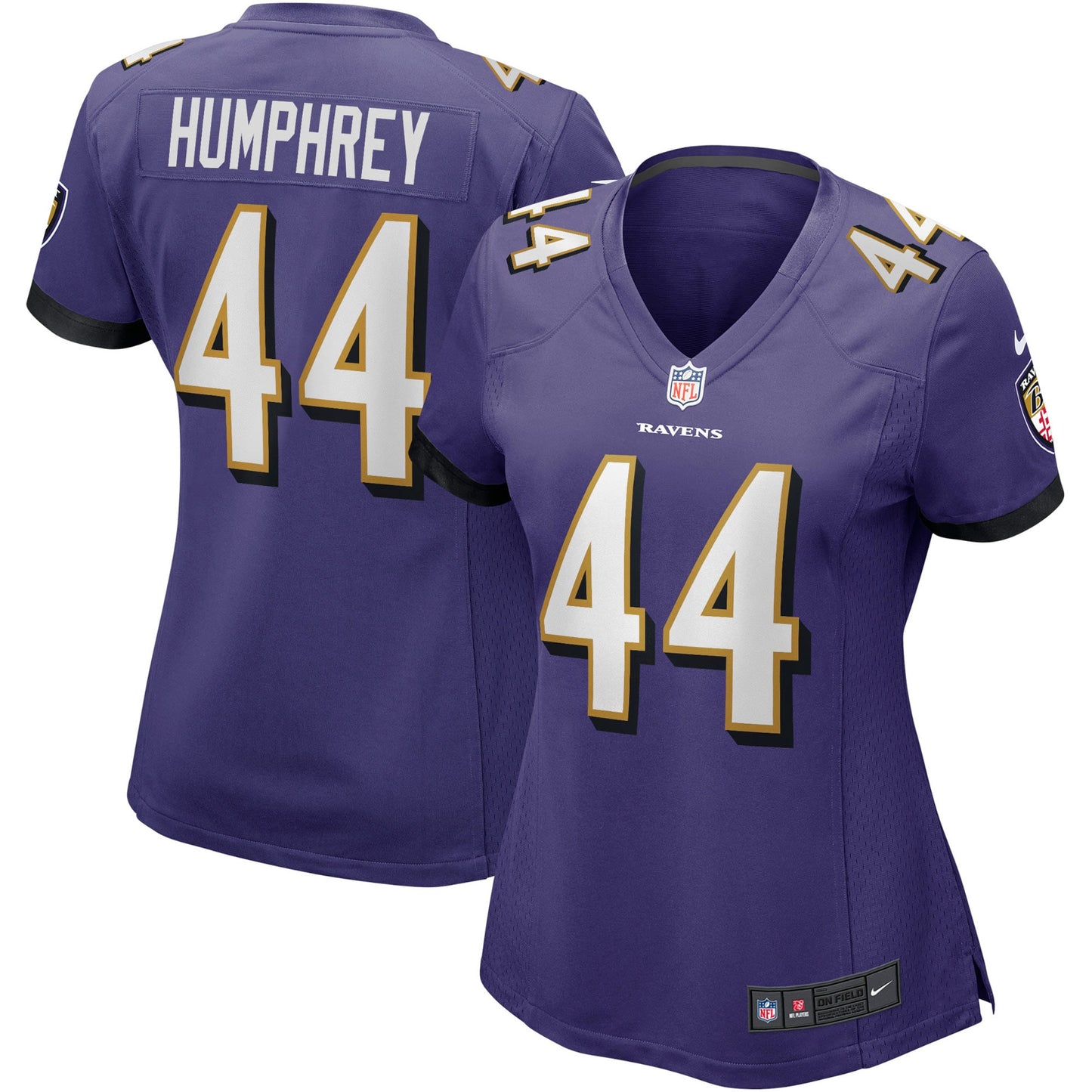 Marlon Humphrey Baltimore Ravens Nike Women's Game Player Jersey - Purple