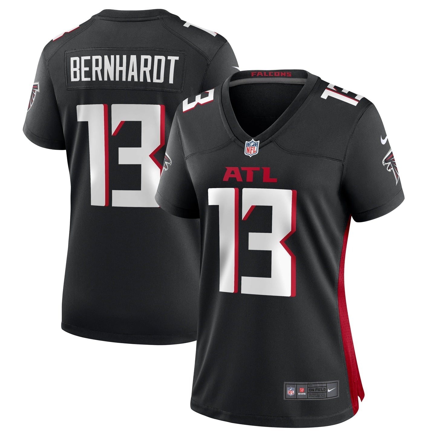 Women's Nike Jared Bernhardt Black Atlanta Falcons Player Game Jersey