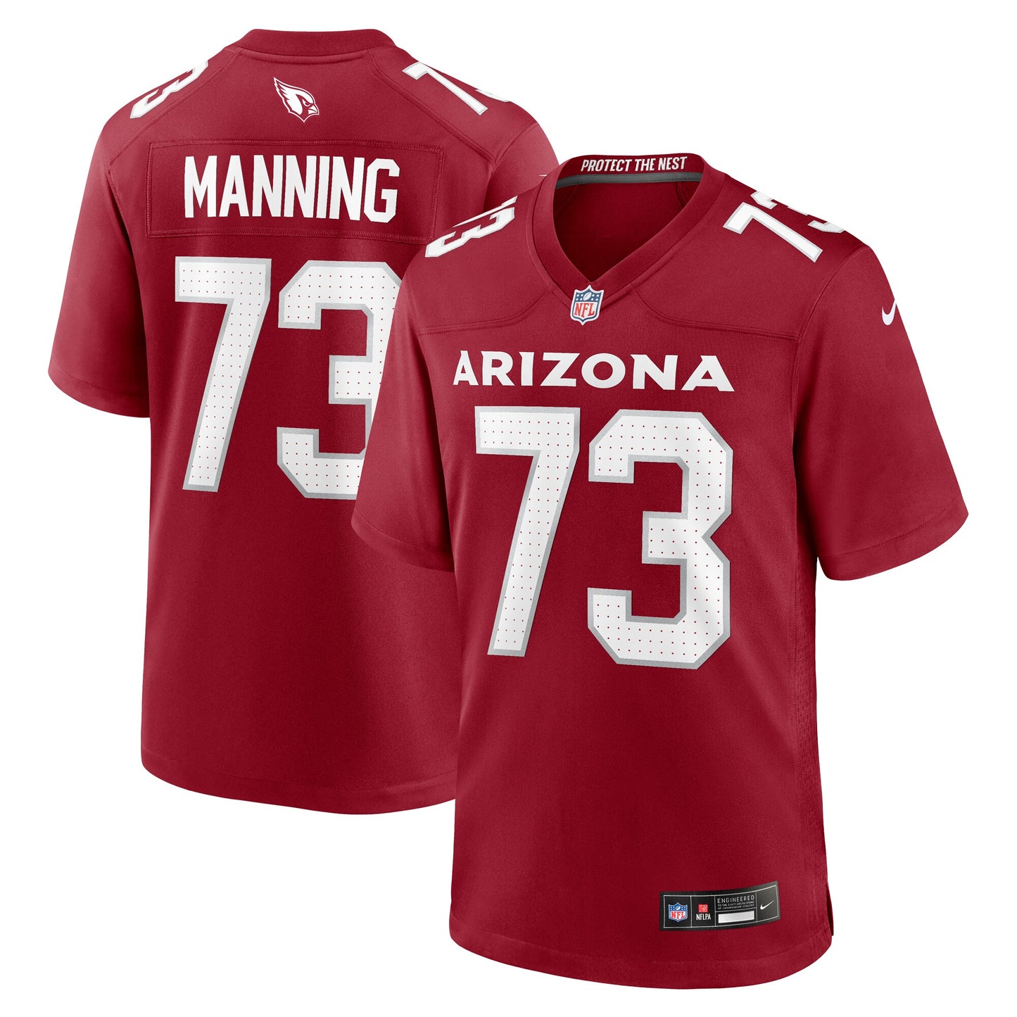 Ilm Manning Arizona Cardinals Nike Team Game Jersey - Cardinal