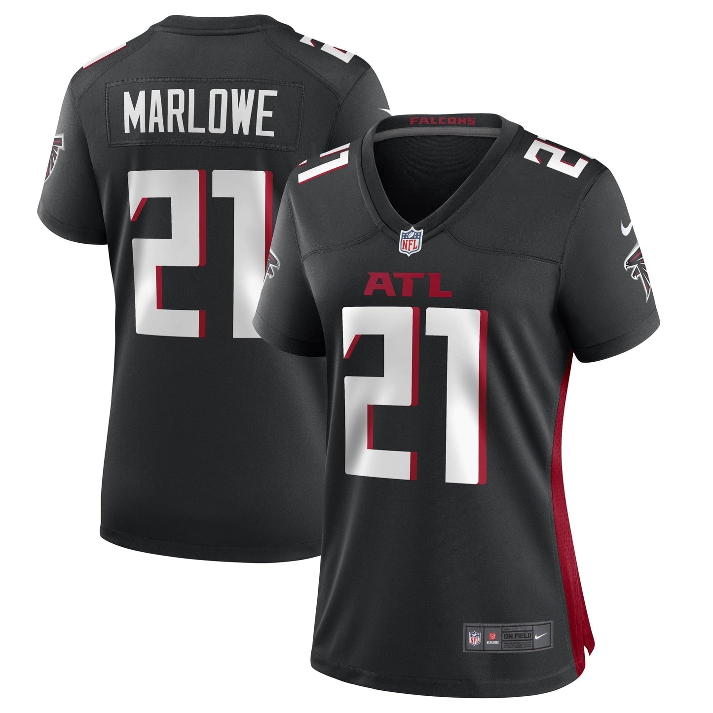 Women's Nike Dean Marlowe Black Atlanta Falcons Game Player Jersey