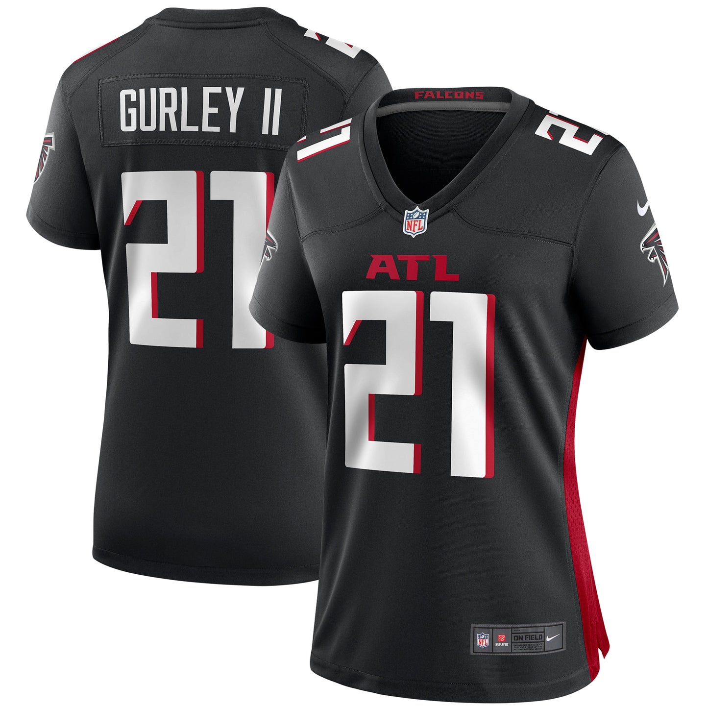 Todd Gurley II Atlanta Falcons Nike Women's Player Game Jersey - Black